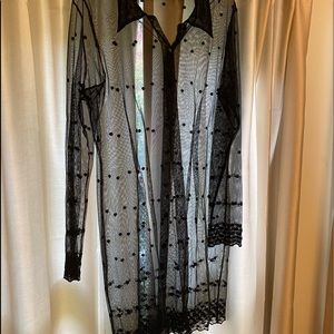 Bohemian lace dress jacket